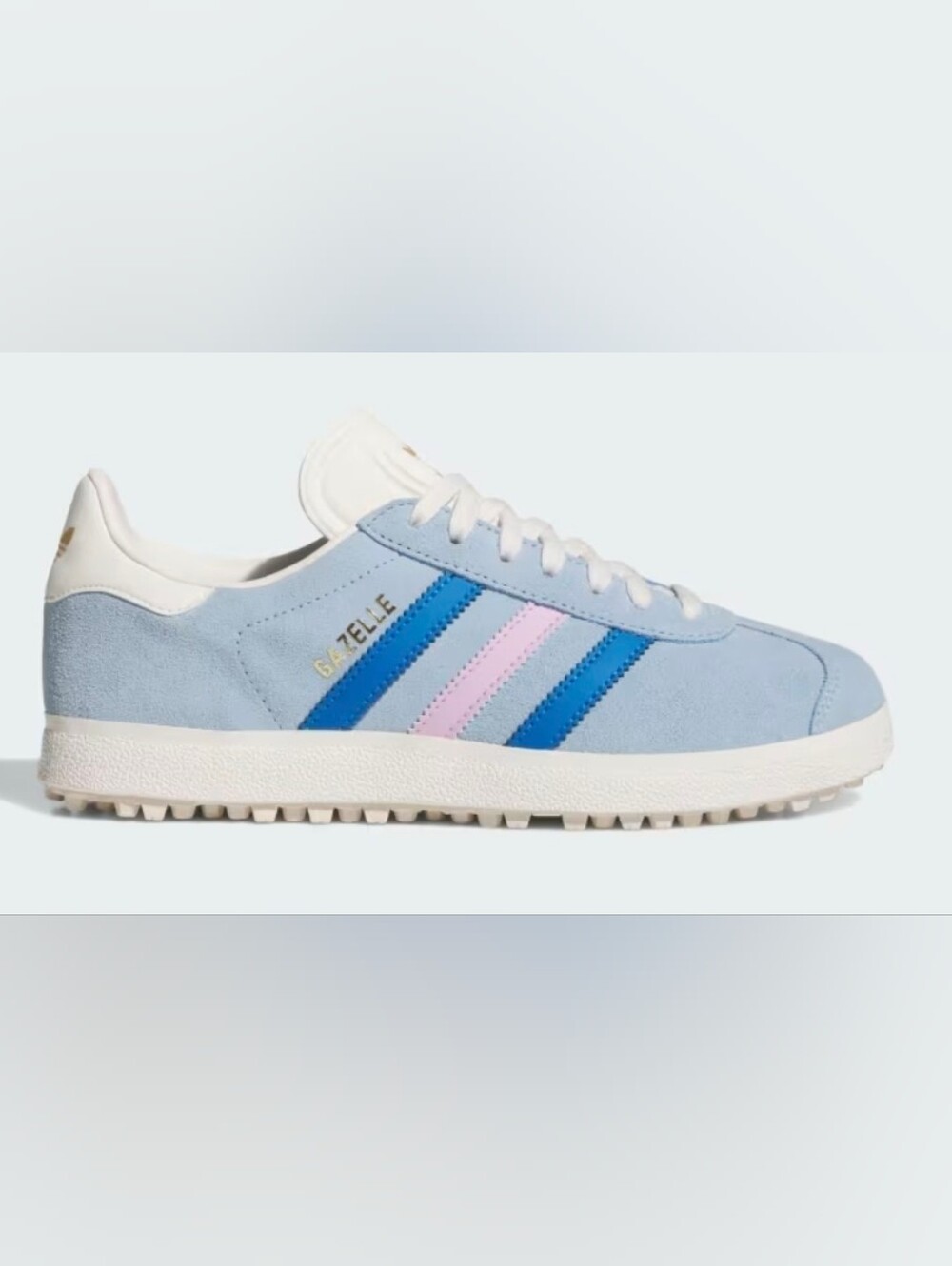 New Gazelle Spikeless Golf Shoes, US 8, Blue